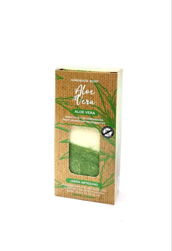 Pastilla Jabón Aloe Vera - Imagen 2