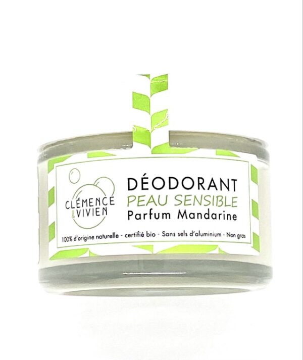 Desodorante en Crema Piel Sensible Mandarina Clemence & Vivien