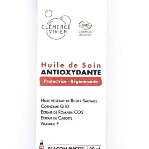 Aceite Facial Antioxidante con Coenzima Q10 Clémence & Vivien