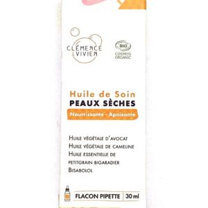 Aceite Facial Bio Piel Seca con Bisabolol Clémence Vivien