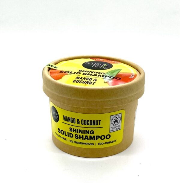 Champú Sólido Brillo, Organic Shop - Imagen 2