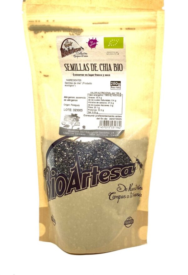 Semillas de Chia Bio a granel