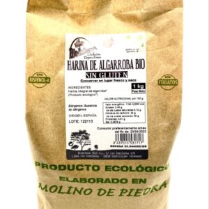 Harina de Algarroba Bio sin Gluten 1 KG