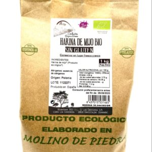 Harina de Mijo Bio sin Gluten 1 KG
