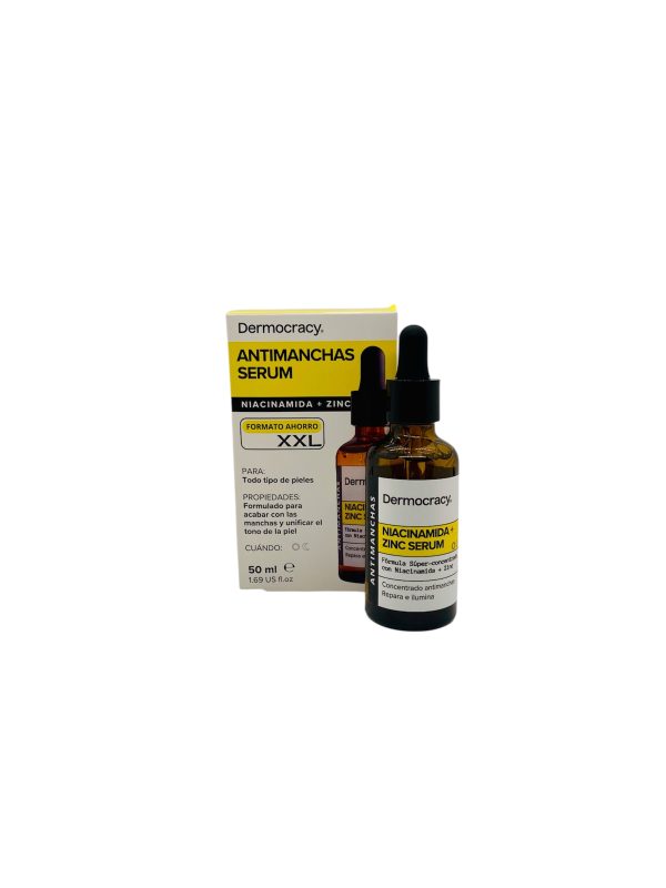 Sérum Antimanchas, Niacinamida +Zinc, Dermocracy