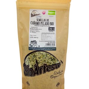 Semillas de Cáñamo Pelado Bio (250grs)