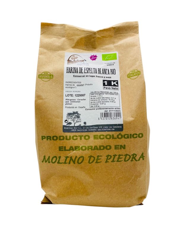 Harina de Espelta Blanca Bio (1kg)