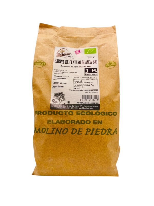 Harina de Centeno Blanca Bio (1kg)