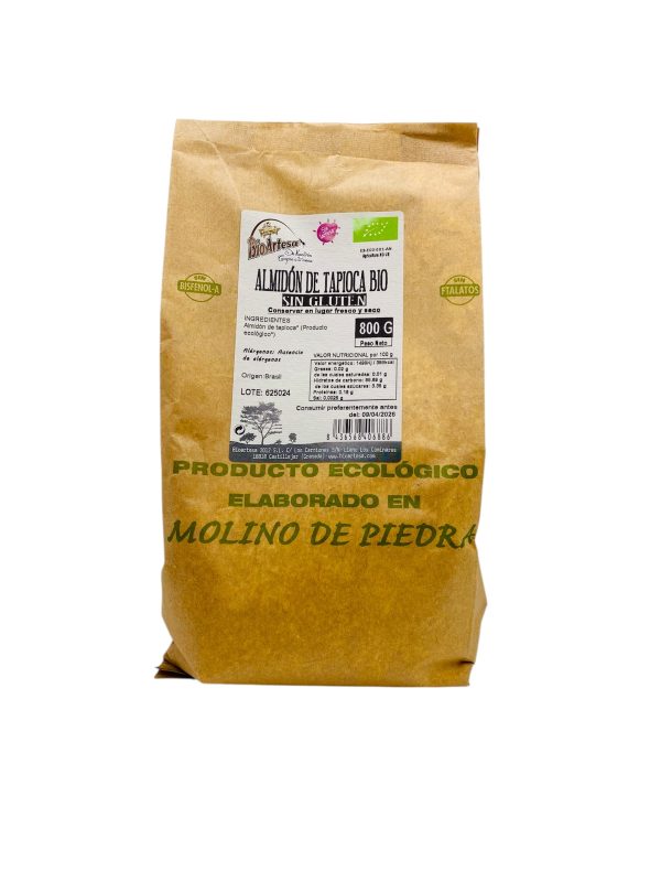 Almidón de Tapioca Bio (800grs) Bioartesa